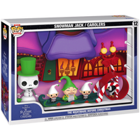 Funko Pop! Deluxe Moment: The Nightmare Before Christmas - Snowman Jack & Carolers 12