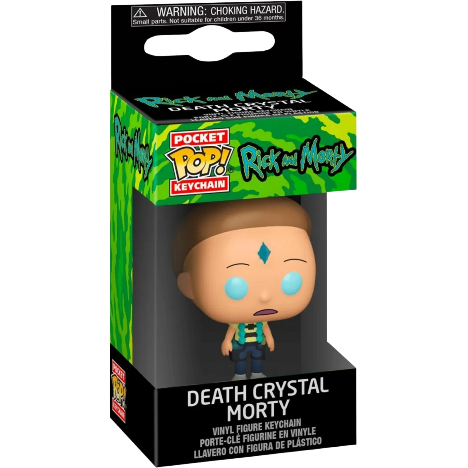Funko Pop! Keychain: Rick And Morty - Death Crystal Morty