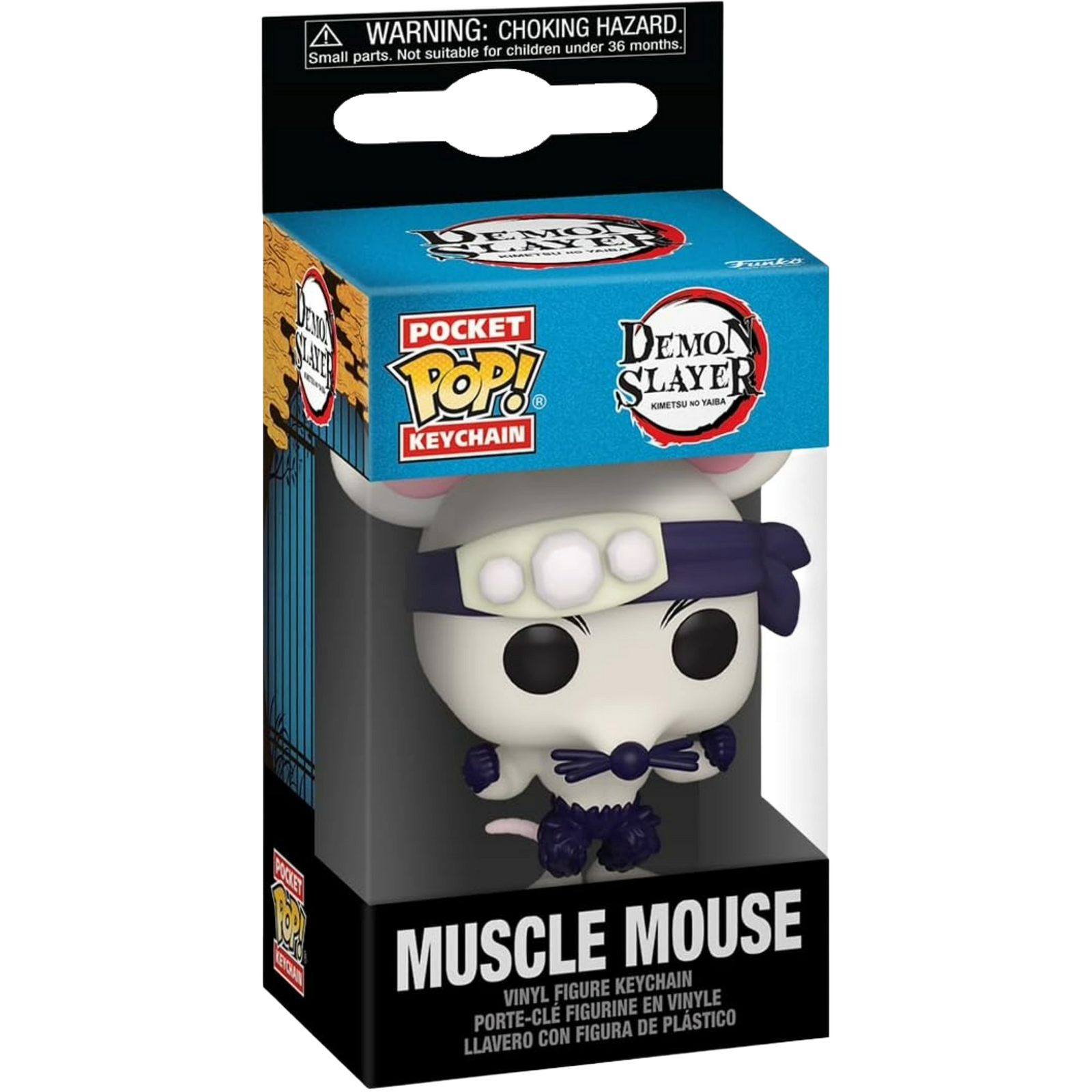 Funko Pop! Keychain: Demon Slayer - Muscle Mouse