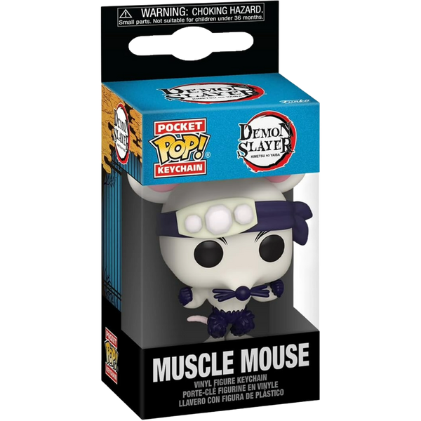 Funko Pop! Keychain: Demon Slayer - Muscle Mouse