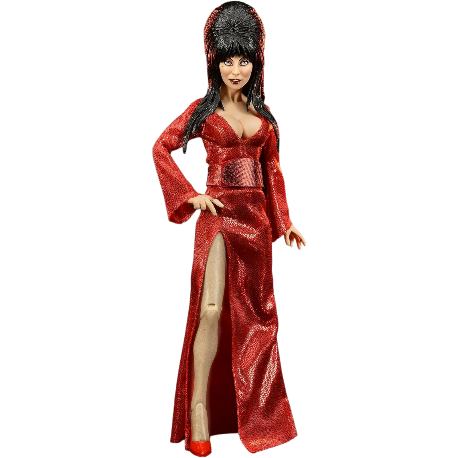 NECA Clothed Series: Elvira Mistress Of The Dark - Elvira Red,Fright & Boo