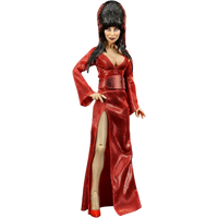 NECA Clothed Series: Elvira Mistress Of The Dark - Elvira Red,Fright & Boo