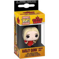 Funko Pop! Keychain: The Suicide Squad - Harley Quinn Damaged Dress