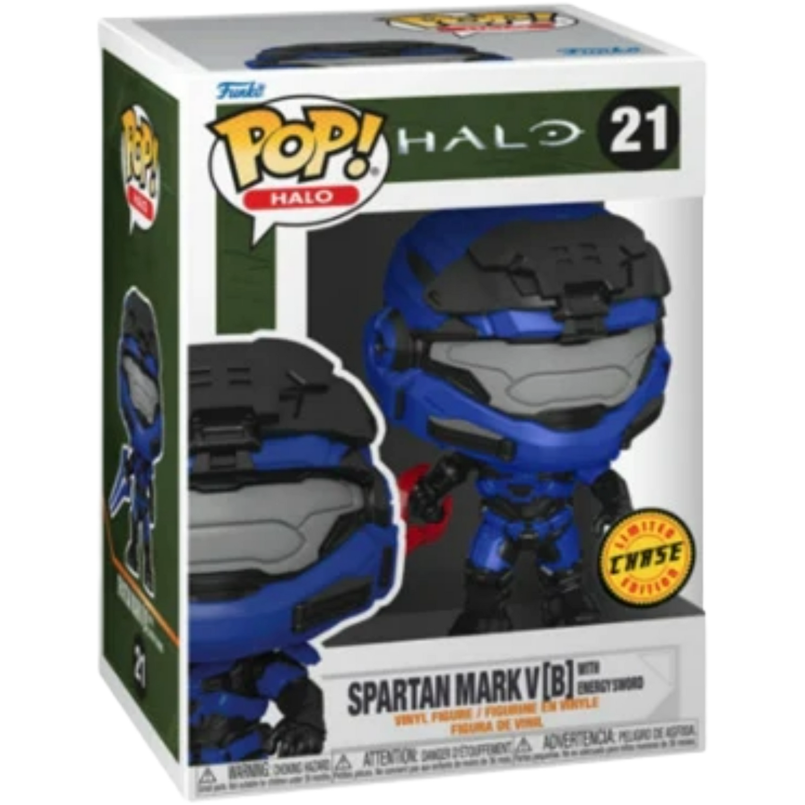 Funko Pop! Games: Halo - Spartan Mark V[B] With Energy Sword 21