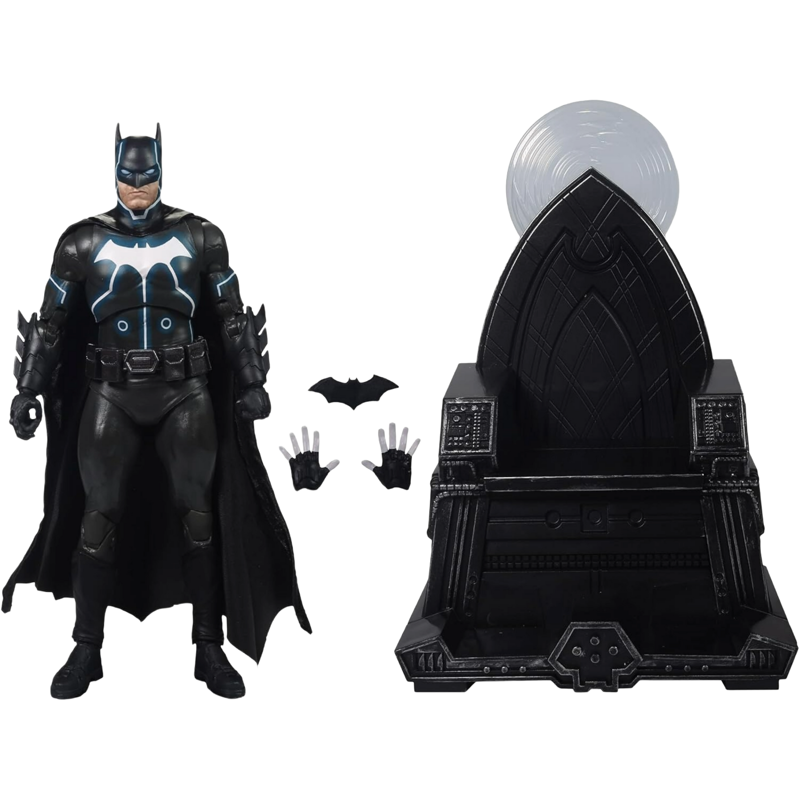 McFarlane DC Multiverse: Darkseid War - Batman With Mobius Chair (McFarlane Collector Edition)