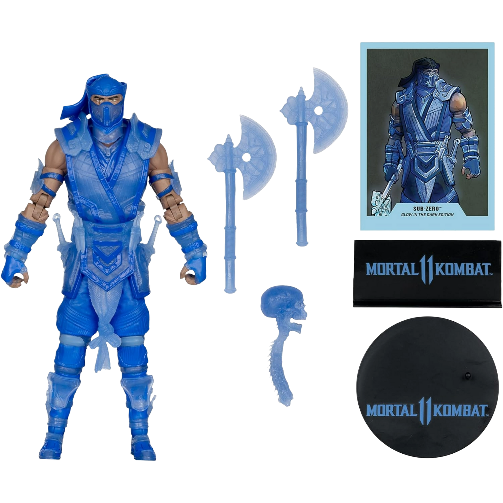 McFarlane: Mortal Kombat 11 - Sub-Zero (Glow In The Dark) Gold Label
