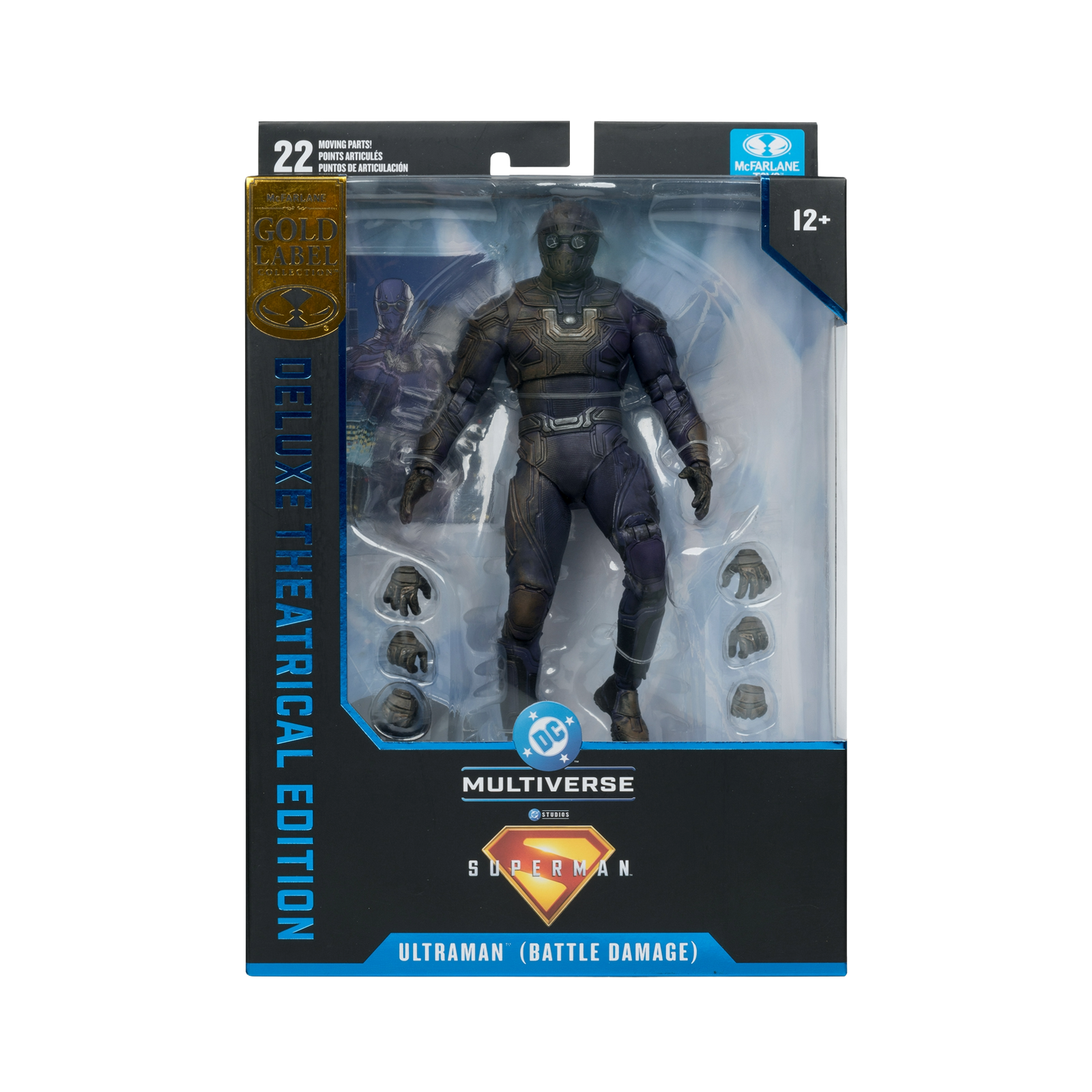 McFarlane DC Multiverse: Superman Movie - Ultraman Battle Damage (Deluxe Theatrical Edition) Gold Label