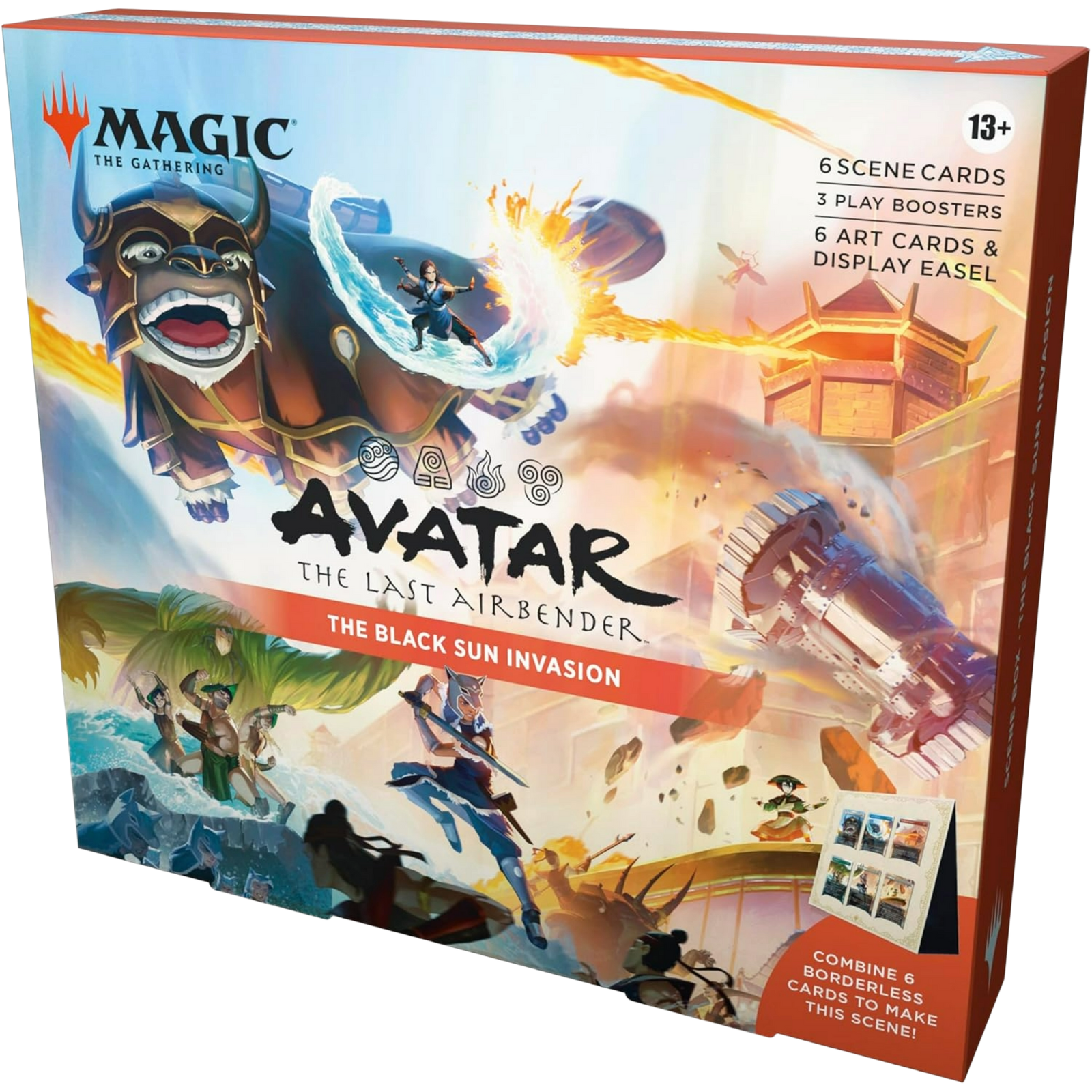 Magic The Gathering: Avatar The Last Airbender - Scene Box The Black Sun Invasion En Inglés