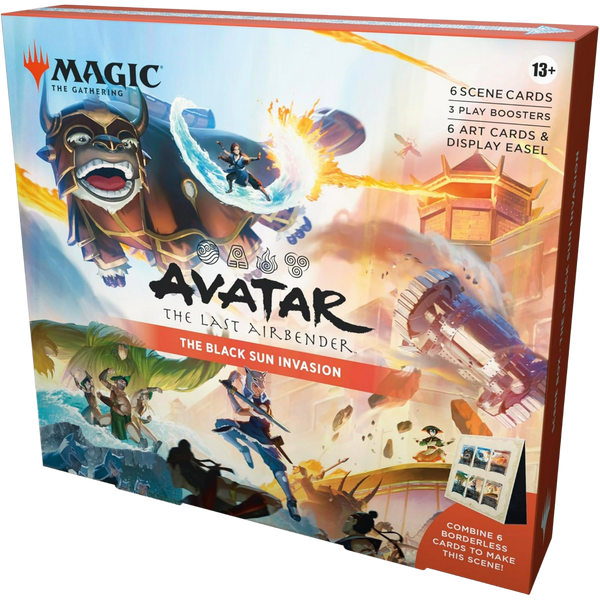 Magic The Gathering: Avatar The Last Airbender - Scene Box The Black Sun Invasion En Inglés