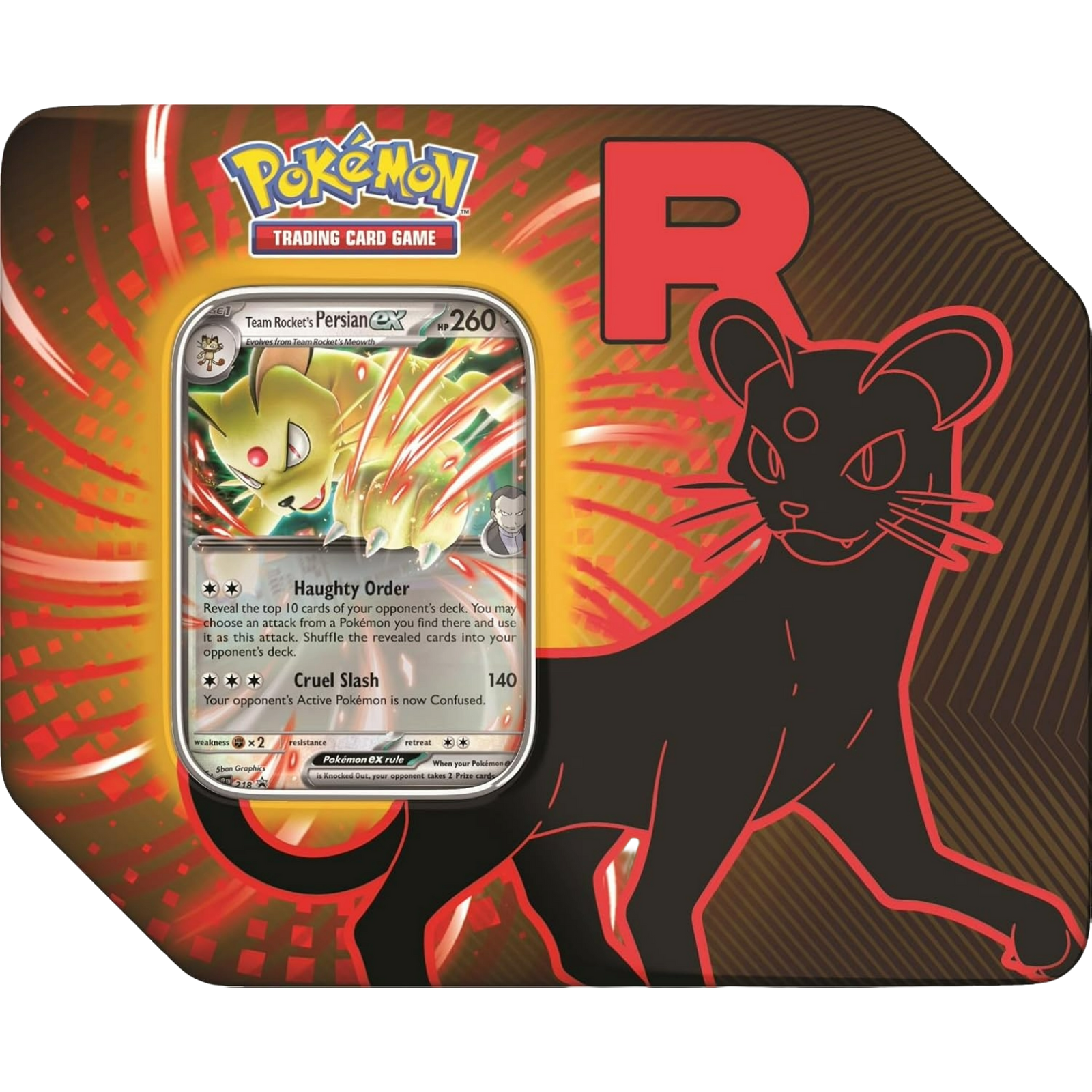 Pokémon TCG: Team Rocket Tin En Inglés