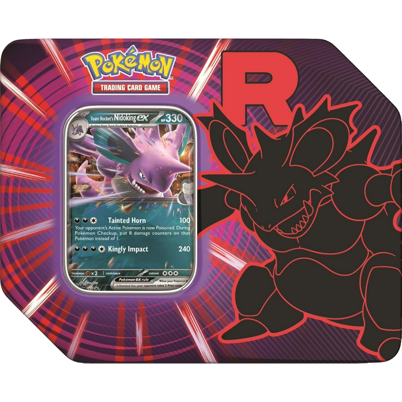 Pokémon TCG: Team Rocket Tin En Inglés