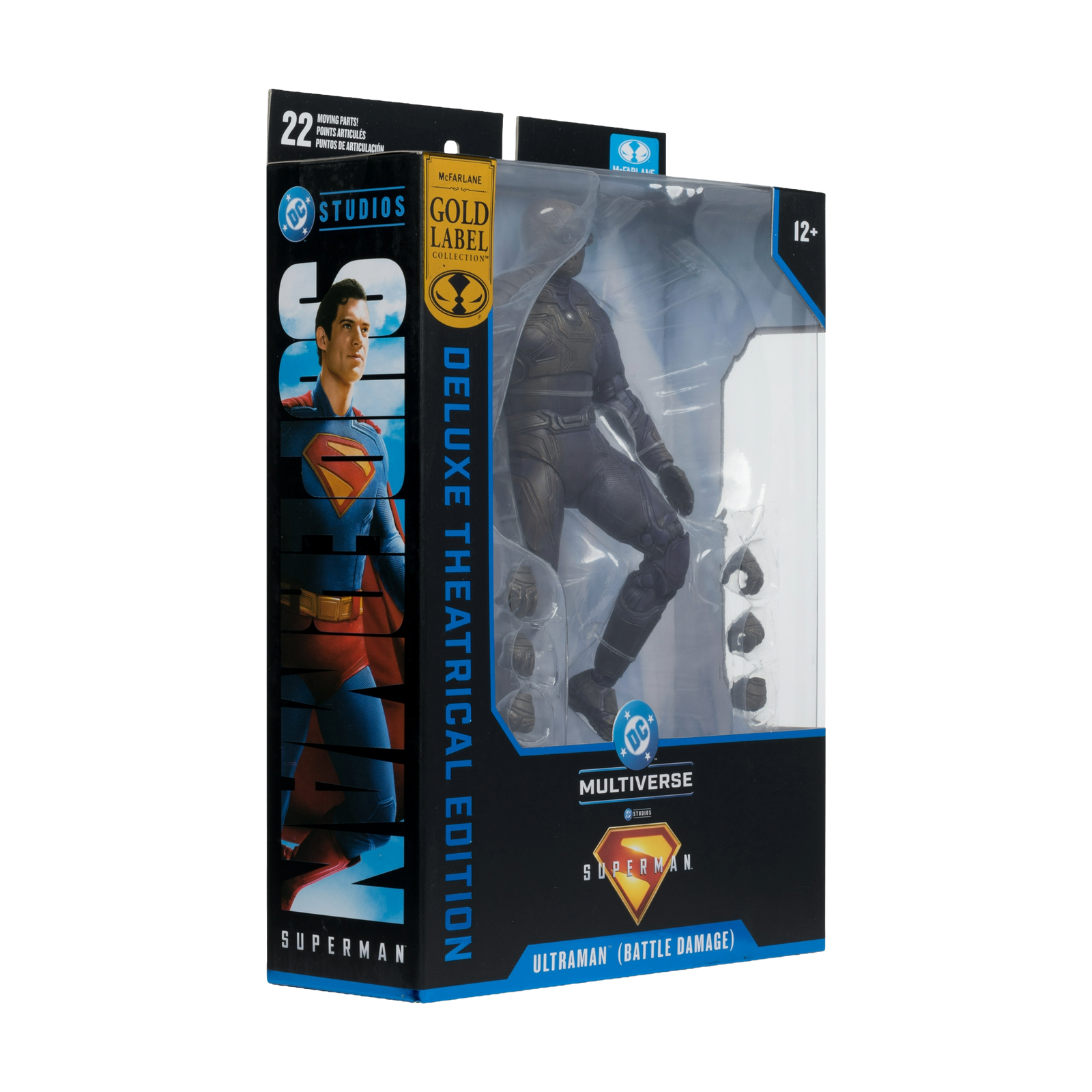McFarlane DC Multiverse: Superman Movie - Ultraman Battle Damage (Deluxe Theatrical Edition) Gold Label