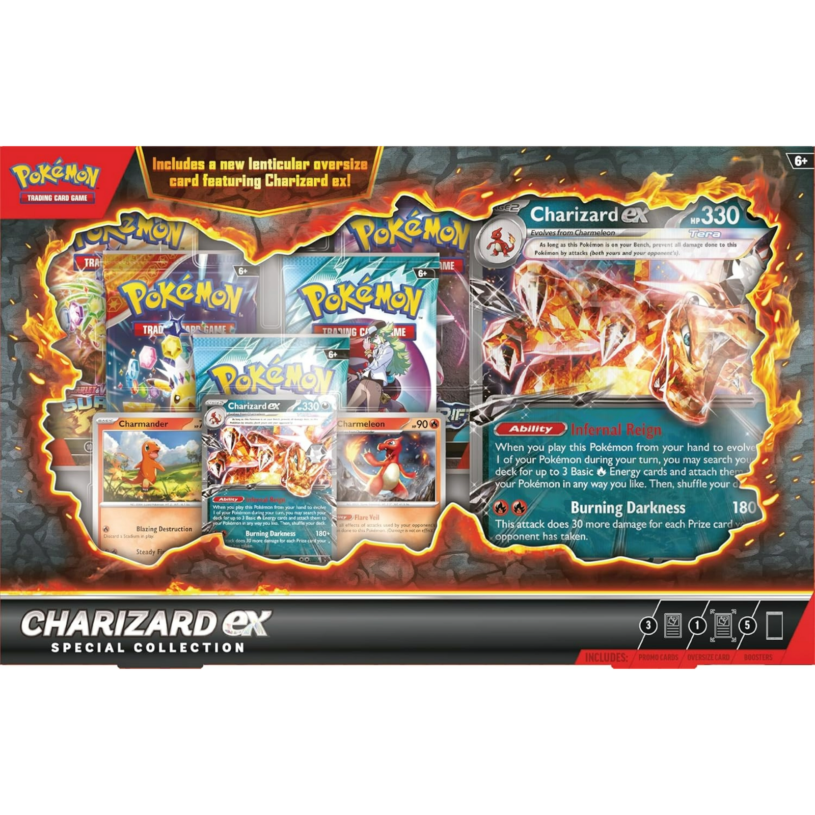 Pokémon TCG: Colección Especial - Charizard Ex En Español